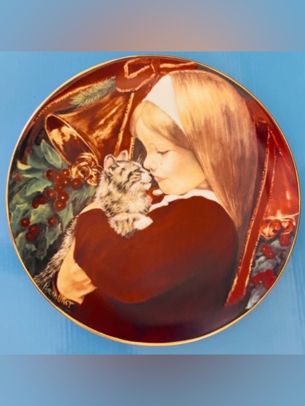 Decorative Cats plate
